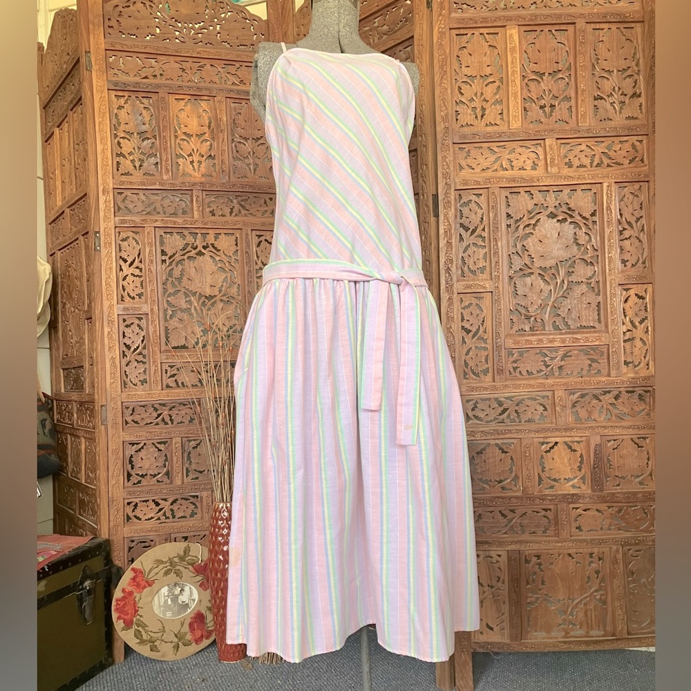 Drop waist sundress